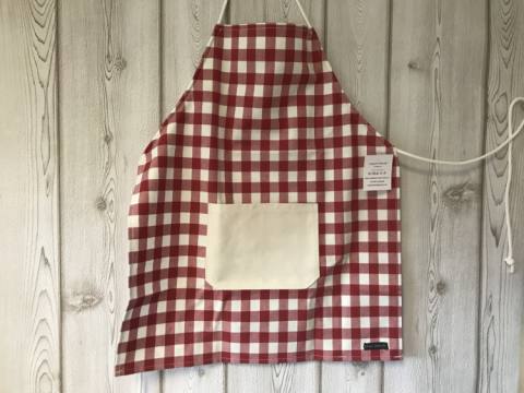 Otroški predpasnik rdeč 120