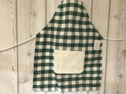 Otroški predpasnik zelen 123