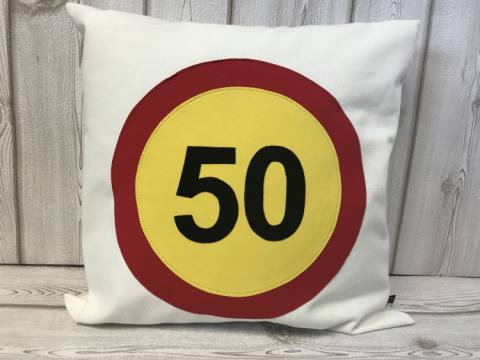 Okrasna blazina prometni znak  126